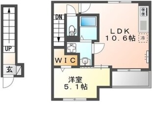 グラシアの物件間取画像